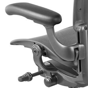 Aeron Chair Adjustable Armrest