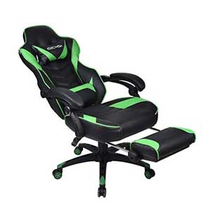 retractable footrest elecwish gaming chair review 