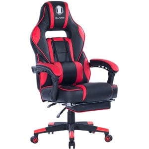 killabee best gaming chair with footrest 