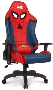 Neo Chair Ergonomic Racing Style Chair  for Short People Marvel Avengers Edition