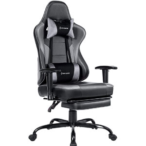 VON racer racing style gaming chair with massage 