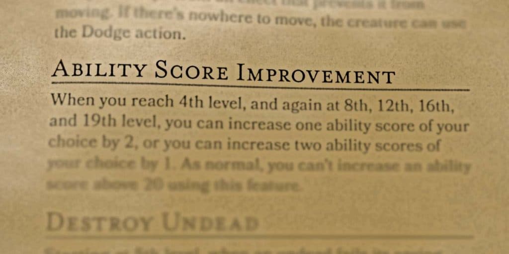 How To Improve Ability Scores In DnD 5e
