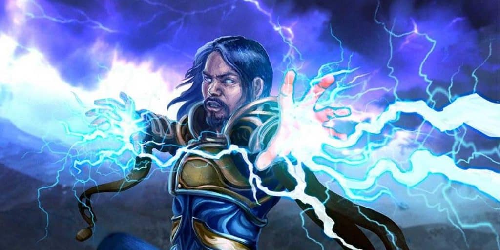Lightning Bolt Sorceror Speel DND 5e