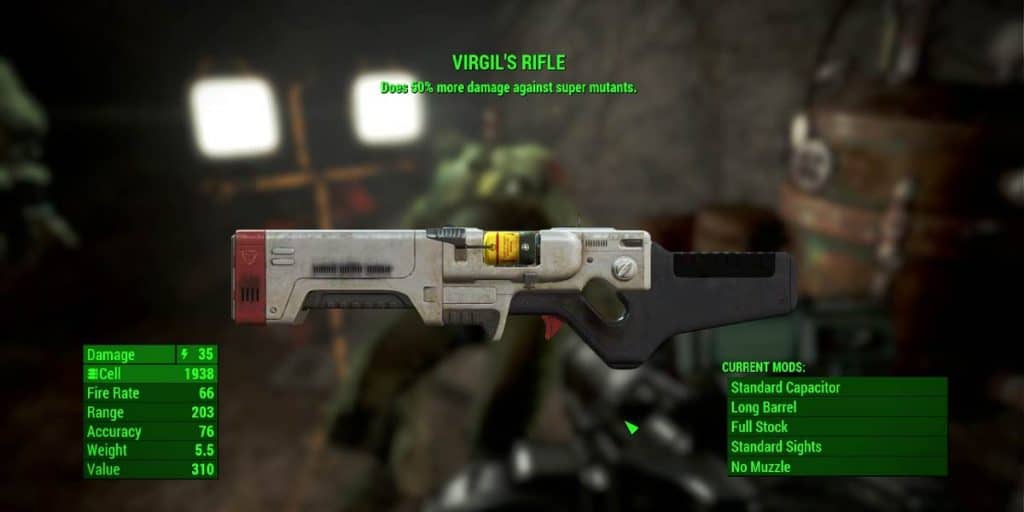 fallout 4 Virgil's Rifle 