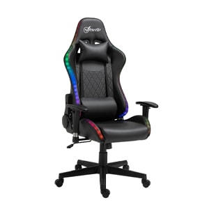 Vinsetto Gaming Chair with RGB LED Light