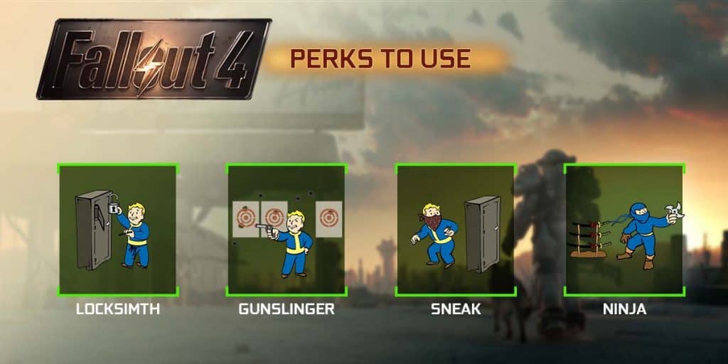 Fallout 4 Infiltrator Build perks to use