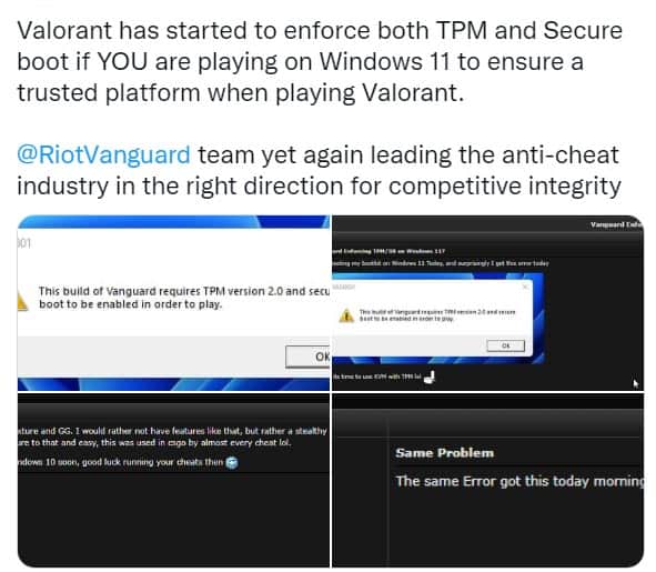 tpm 2.0 and secure boot valorant issue 
