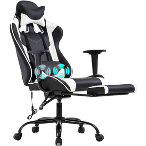 bestoffice best gaming chair with footrest 