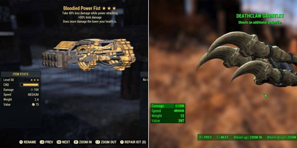 Unarmed Weapons For Fallout 4 Unarmed Build