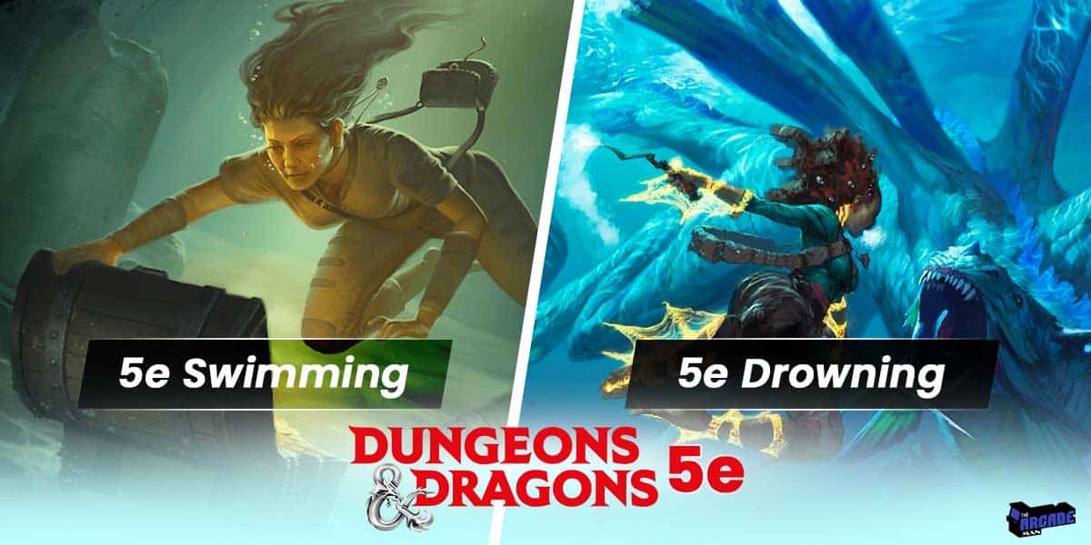 5e swimming and 5e drowning guide