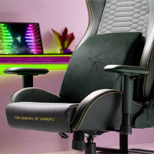 lumbar support make gaming chair more comfortable

