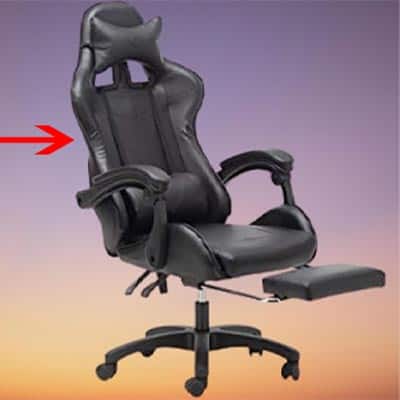gaming chair backrest 