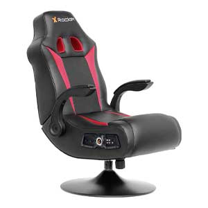 best Xrocker 2.1 pedestal gaming chair with speakers and vibration
